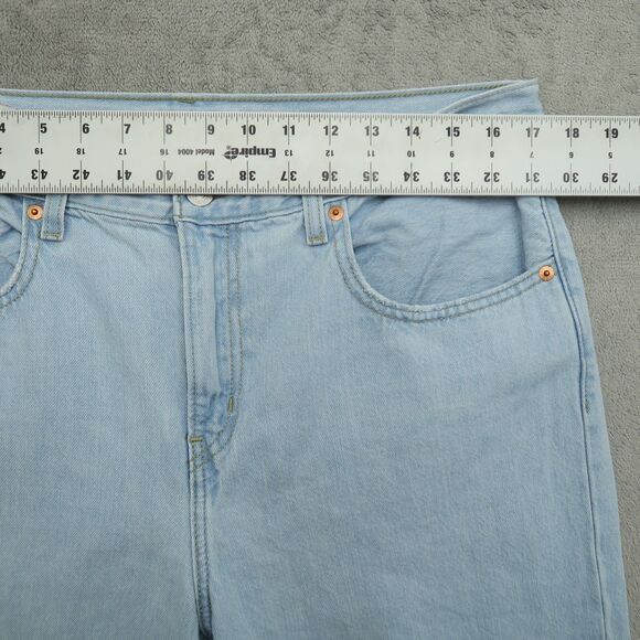 Levi's Jeans Women's Size 31 High-Rise Low Pro Straight 30.5" Inseam Destroyed - Picture 4 of 16